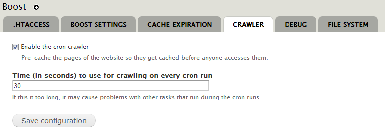Boost crawler