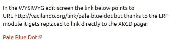 An example implementation of the filter