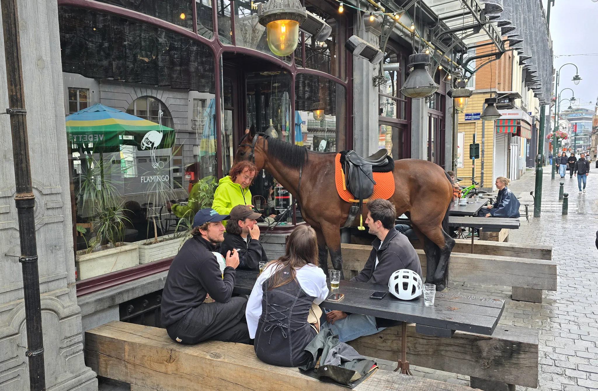 When it’s car-free day in Brussels but you still need a beer ...